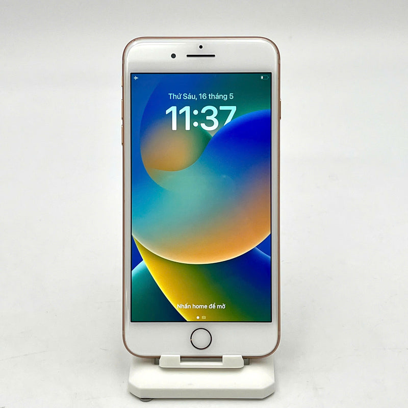 iPhone 8 Plus 64GB Vàng 98% pin 86%  Máy đã trả hết tiền mạng dùng như Quốc tế Apple (Màn xước) - HH4701