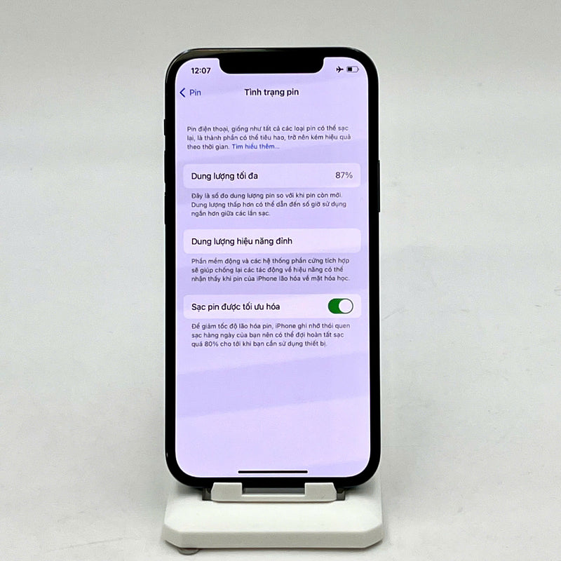 iPhone 12 Pro 128GB Xanh Dương 98% pin 87% Máy đã trả hết tiền mạng dùng như Quốc tế Apple ĐTPM - HH9074