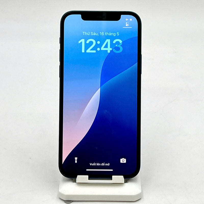iPhone 12 64GB Xanh Dương 98% pin 86% Máy đã trả hết tiền mạng dùng như Quốc tế Apple (viền xước,viền cam xước) - HH1268