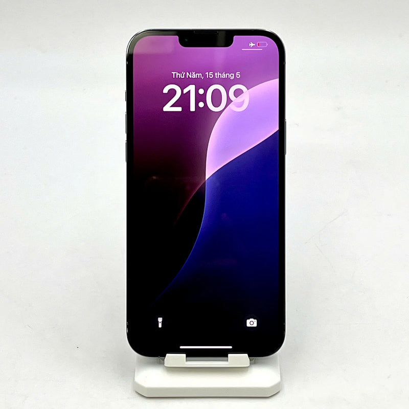 iPhone 13 Pro Max 256GB Xanh dương 98% pin 85% Máy đã trả hết tiền mạng dùng như Quốc tế Apple - HH6307