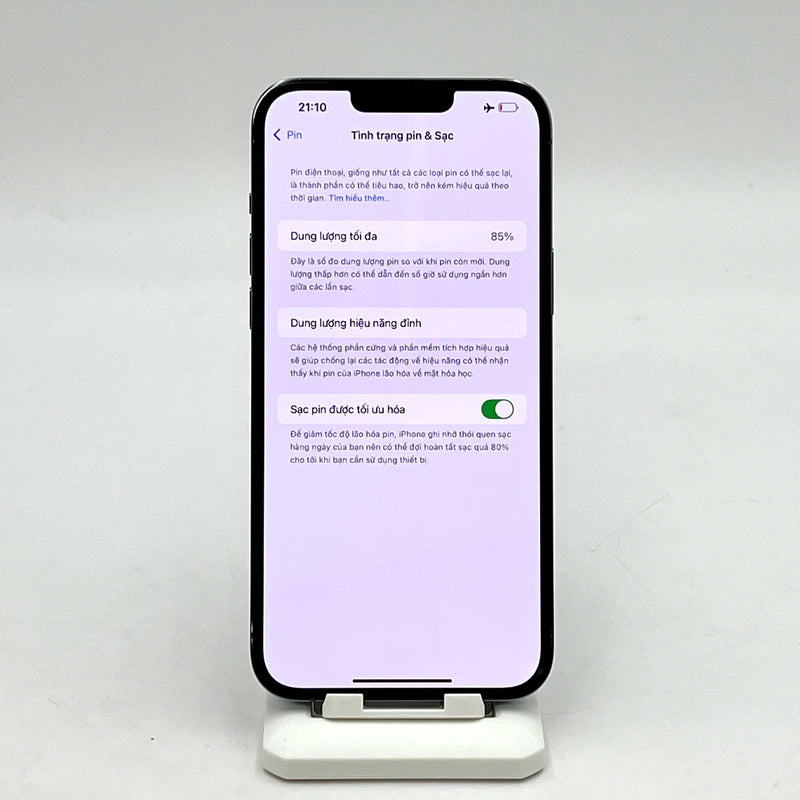 iPhone 13 Pro Max 256GB Xanh dương 98% pin 85% Máy đã trả hết tiền mạng dùng như Quốc tế Apple - HH6307