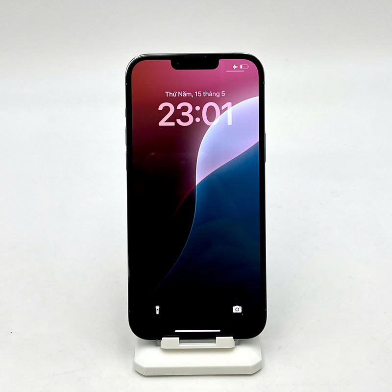iPhone 13 Pro Max 256GB Xanh Dương 98% pin 85% Quốc tế từ SB (Không dùng sim SB - Đốm 3x, xước viền) - HH6383