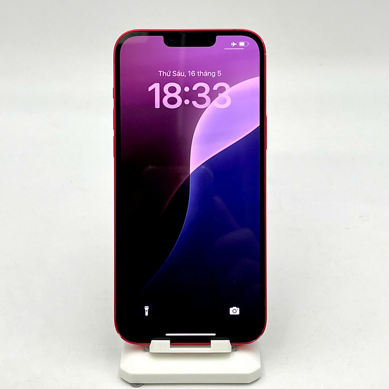 iPhone 14 Plus 128GB Đỏ 98% pin 88% Máy đã trả hết tiền mạng dùng như Quốc tế Apple (xước viền) - HH4036