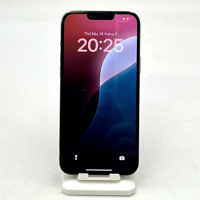 iPhone 13 Pro Max 256GB Đen 98% pin 85%  Quốc tế từ RKT (Không dùng sim RKT - Đốm 3x, viền xước) - HH1634