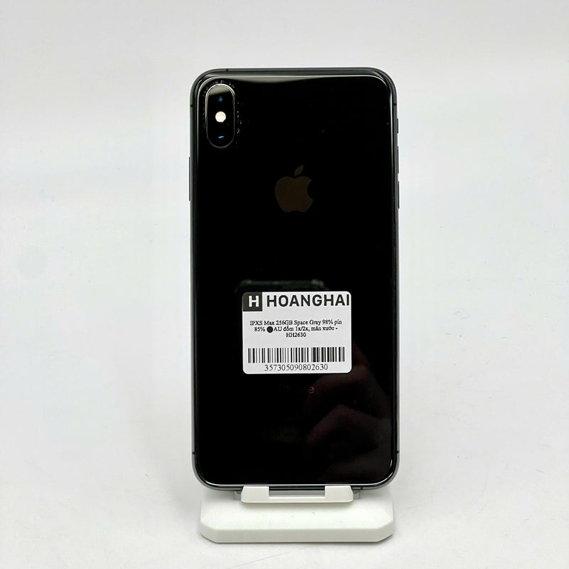 iPhone XS Max 256GB Đen 98% pin 85% Máy đã trả hết tiền mạng dùng như Quốc tế Apple (đốm 1x/2x, màn xước) - HH2630