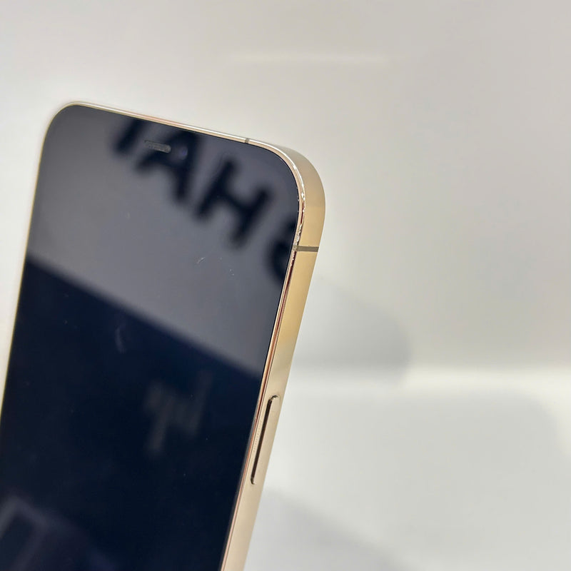 iPhone 12 Pro Max 128GB Vàng 98% pin 89% Máy đã trả hết tiền mạng dùng như Quốc tế Apple pin LKCH,xước viền  - HH7418