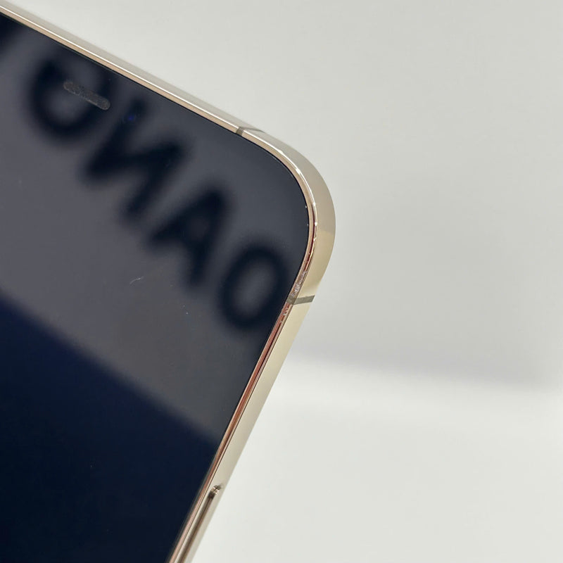 iPhone 12 Pro Max 128GB Vàng 98% pin 89% Máy đã trả hết tiền mạng dùng như Quốc tế Apple pin LKCH,xước viền  - HH7418