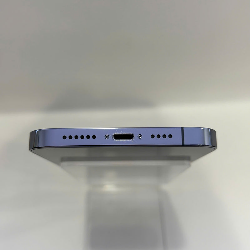 iPhone 13 Pro Max 256GB Xanh Dương 98% pin 87% Máy đã trả hết tiền mạng dùng như Quốc tế Apple (Đốm camera 3x) - HH0054