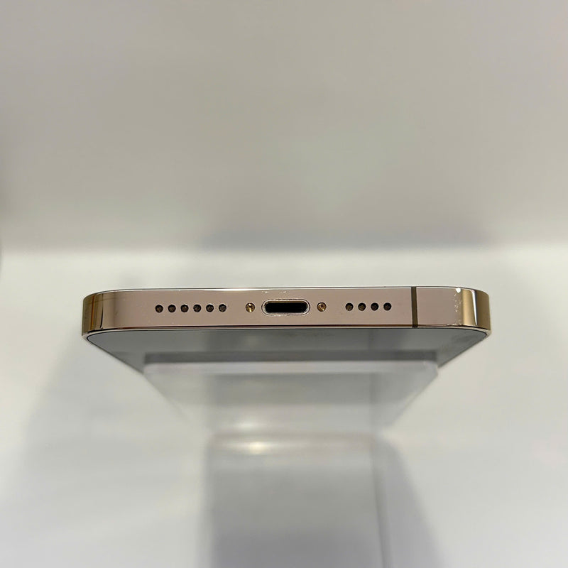 iPhone 13 Pro Max 128GB Vàng 98% pin 89% Máy đã trả hết tiền mạng dùng như Quốc tế Apple  - HH2944