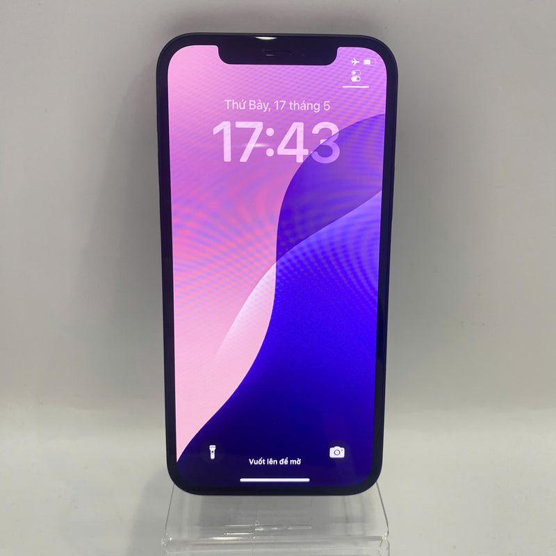 iPhone 12 64GB Đen 98% pin 98%  Máy đã trả hết tiền mạng dùng như Quốc tế Apple (Đốm 1x, xước viền camera)  - HH2387