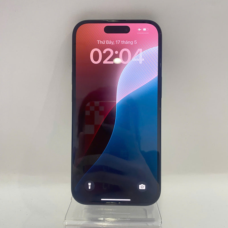 iPhone 15 128GB Đen 98% pin 100% Máy đã trả hết tiền mạng dùng như Quốc tế Apple (xước màn) - HH2032