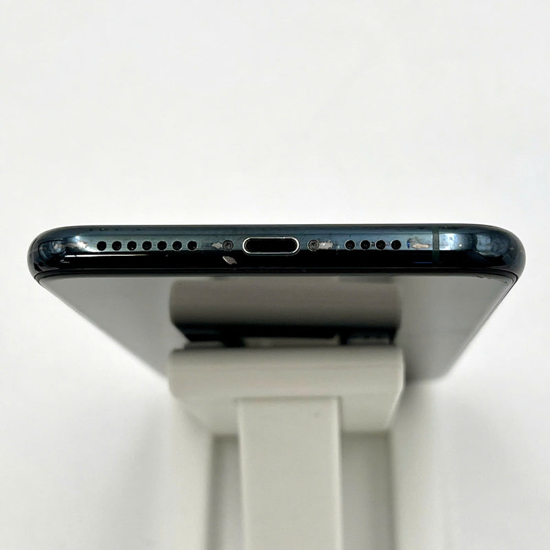 iPhone 11 Pro Max 256GB Xanh lá 97% pin 100% ĐBH Quốc Tế Apple bản Mỹ ,LL/A(Đã thay pin - Đốm camera 1x,màn xước ,sứt viền ám mặt lưng) - HH5071