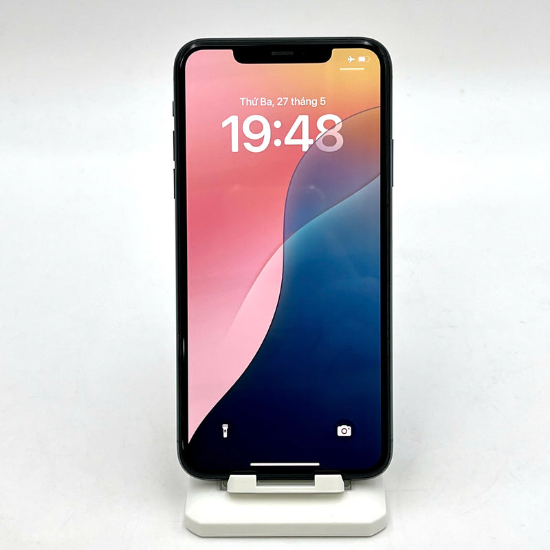 iPhone 11 Pro Max 256GB Xanh lá 98% pin 100% Máy đã trả hết tiền mạng dùng như Quốc tế Apple (Đã thay pin LKCH, ám viền đốm 1x, màn xước) - HH3183