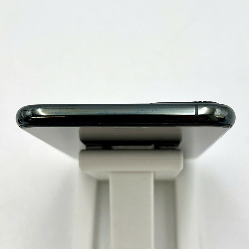 iPhone 11 Pro Max 256GB Xanh lá 98% pin 100% Máy đã trả hết tiền mạng dùng như Quốc tế Apple (Đã thay pin LKCH, ám viền đốm 1x, màn xước) - HH3183