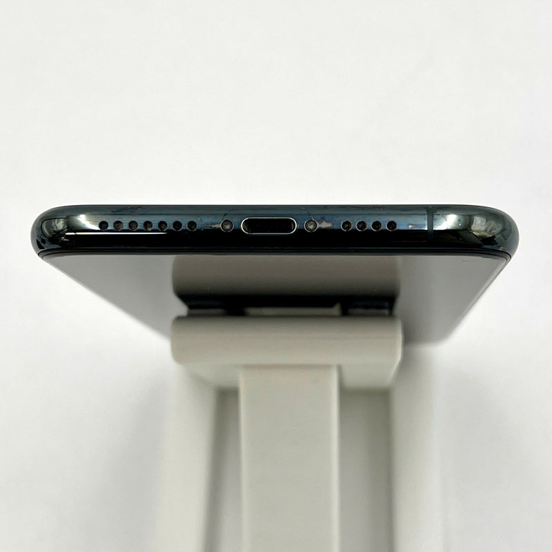 iPhone 11 Pro Max 256GB Xanh lá 98% pin 100% Máy đã trả hết tiền mạng dùng như Quốc tế Apple (Đã thay pin LKCH, ám viền đốm 1x, màn xước) - HH3183