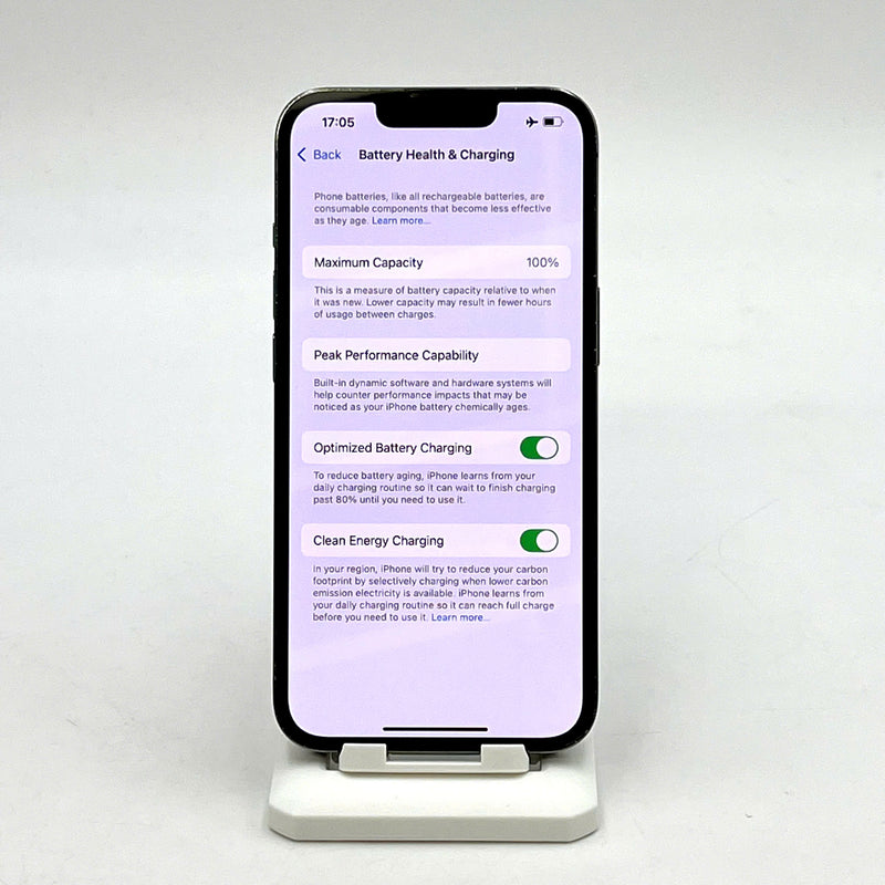 iPhone 13 Pro 256GB Đen 98% pin 100% Máy đã trả hết tiền mạng dùng như Quốc tế Apple (Đã thay pin - Đốm camera 3x, xước viền ,ám mặt lưng) - HH4270