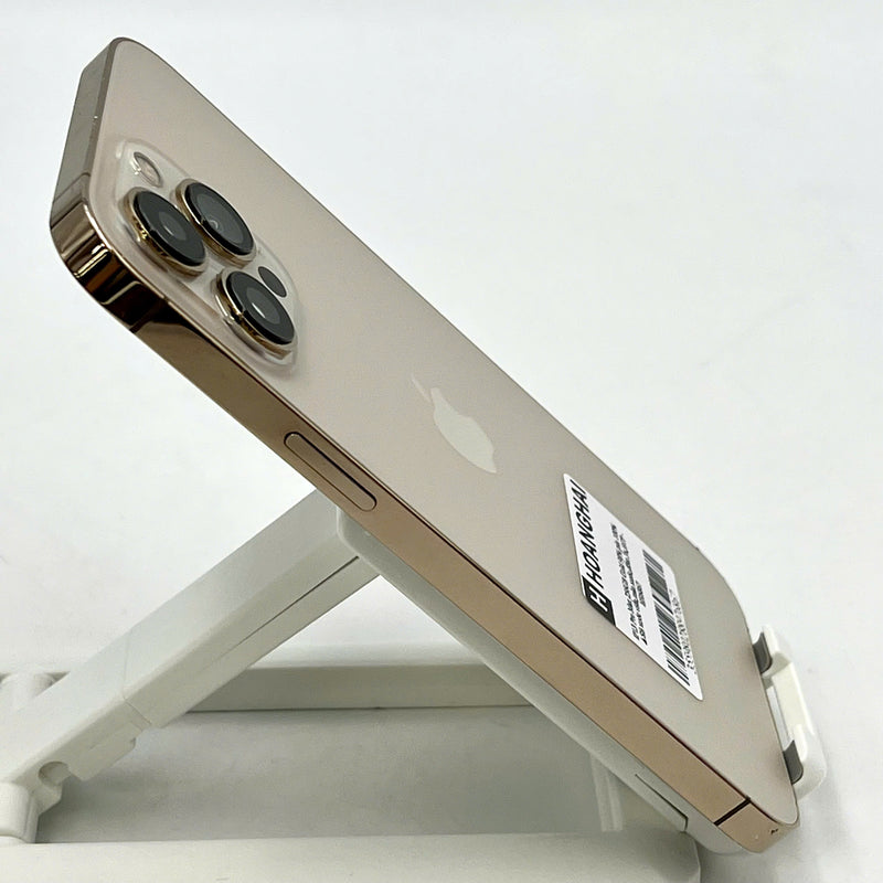 iPhone 13 Pro Max 256GB Vàng 98% pin 100% Quốc tế từ SB (Không dùng sim SB - Đã thay pin, xước viền, màn xước, đốm 3x) - HH6867