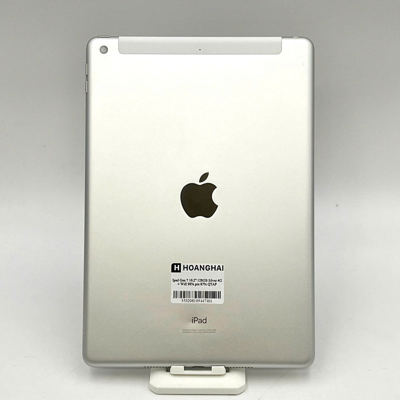 Ipad Gen 7 10.2in Bạc 128GB 4G + Wifi 98% pin từ 85% Quốc tế từ Apple