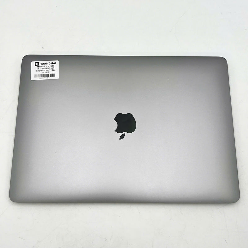 Macbook Air 2020 13.3in Xám Apple M1/RAM 8GB/SSD 256GB 98% sạc 39 lần BPTN