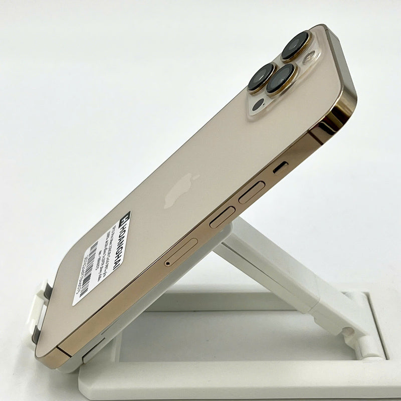 iPhone 13 Pro Max 256GB Vàng 98% pin 100% Quốc tế từ SB (Không dùng sim SB - Đã thay pin, đốm camera 3x, thay chân sạc) - HH6075