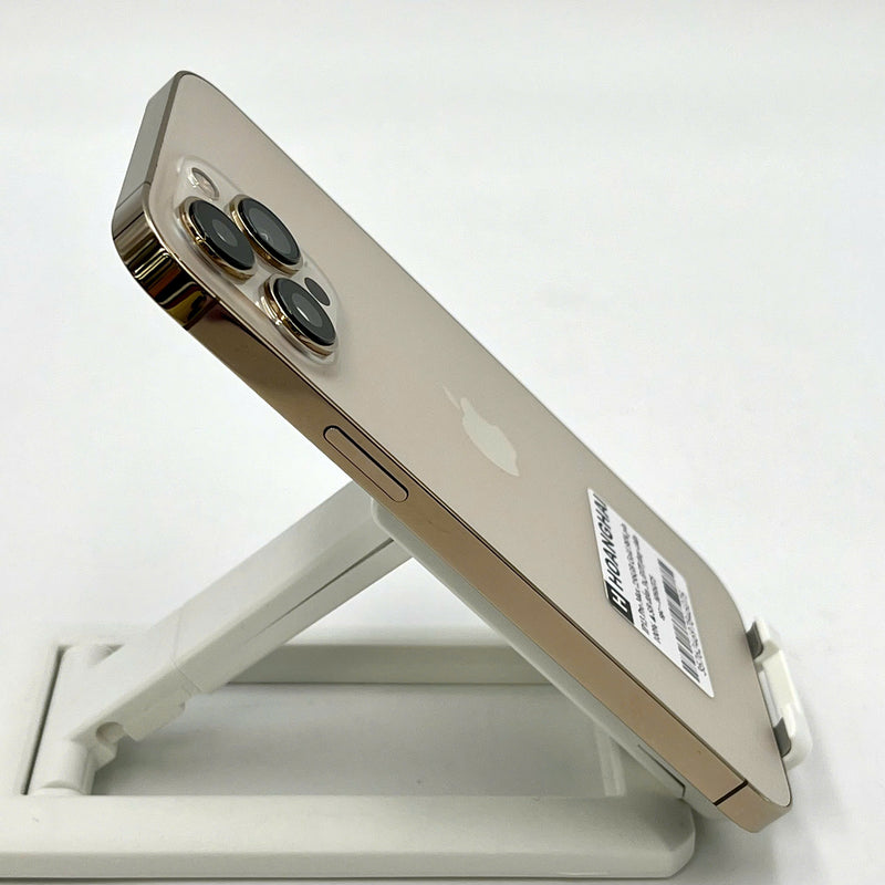 iPhone 13 Pro Max 256GB Vàng 98% pin 100% Quốc tế từ SB (Không dùng sim SB - Đã thay pin, đốm camera 3x, thay chân sạc) - HH6075
