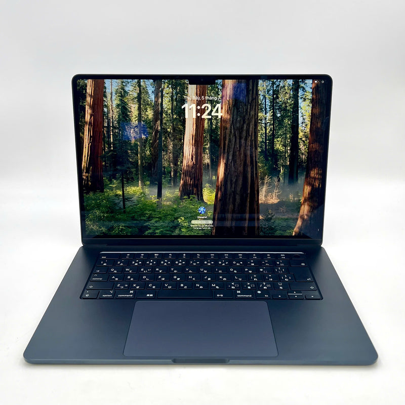 Macbook Air 2023 15.3in Đen Apple M2/RAM 8GB/SSD 256GB 98% Pin 94% BPΤN (Sạc 39 lần)