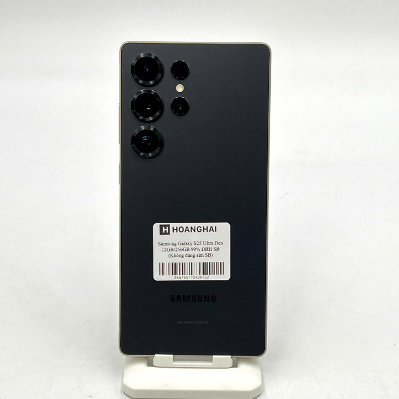 Samsung Galaxy S25 Ultra Đen 12GB/256GB 99% ĐBH SB (Không dùng sim SB)