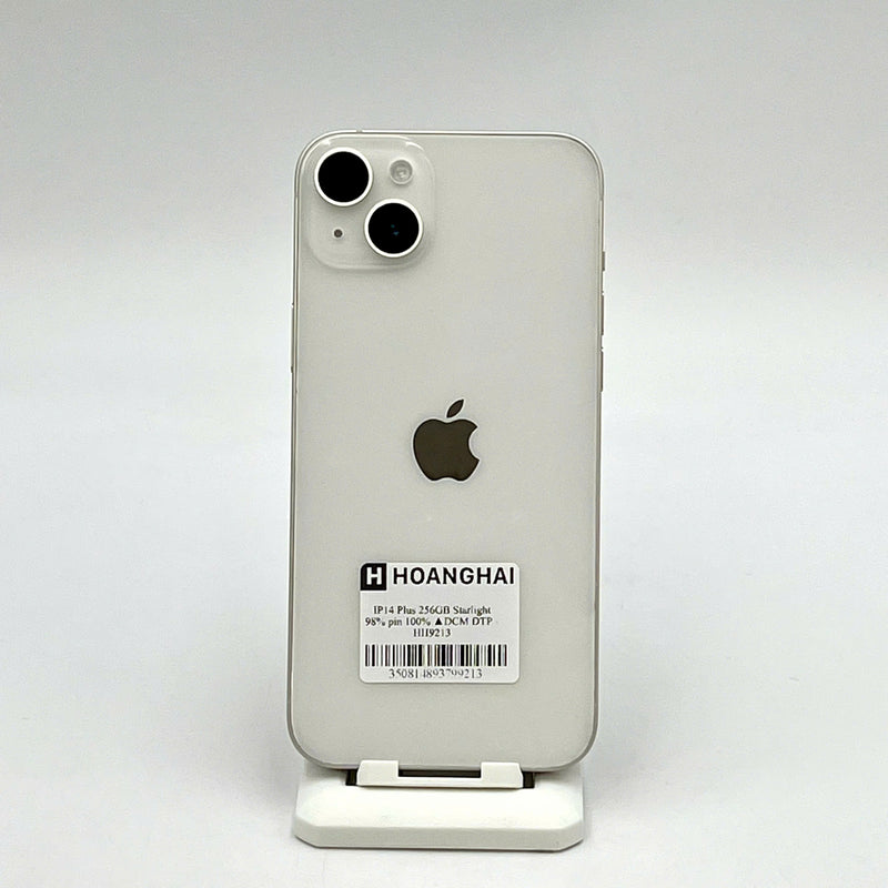 iPhone 14 Plus 256GB Trắng 98% pin 100% Quốc tế từ DCM (Không dùng sim DCM - Đã thay pin) - HH9213