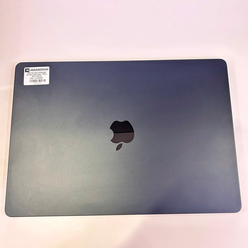 Macbook Air 2023 15.3in Đen Apple M2/ RAM 8GB/ SSD 256GB 98% Pin 94% BPΤN (Sạc 87 lần)