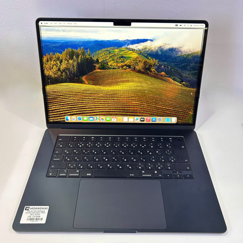 Macbook Air 2023 15.3in Đen Apple M2/ RAM 8GB/ SSD 256GB 98% Pin 94% BPΤN (Sạc 87 lần)
