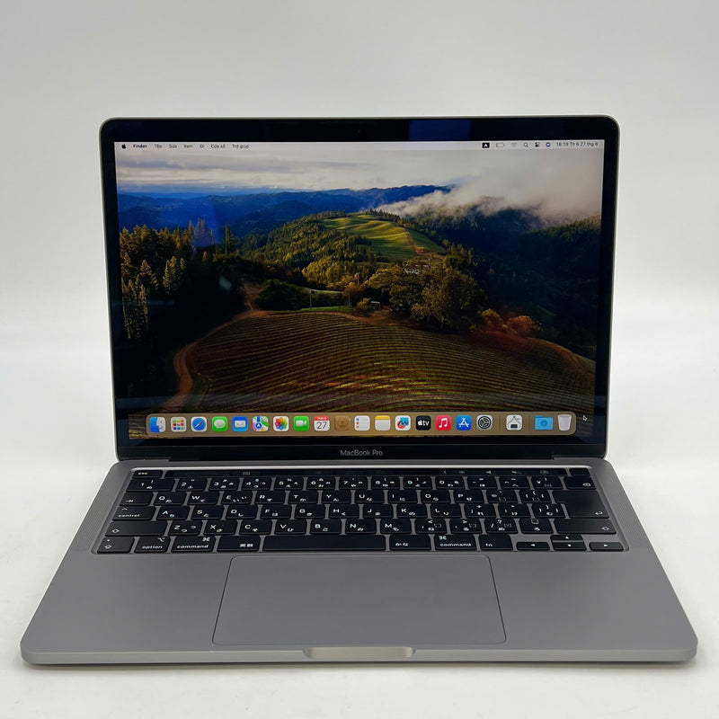 MacBook Pro 2020 13.3in Xám Intel Core i5/ RAM 16GB/ SSD 512GB 98% pin 81% Sạc 195 lần BPTN