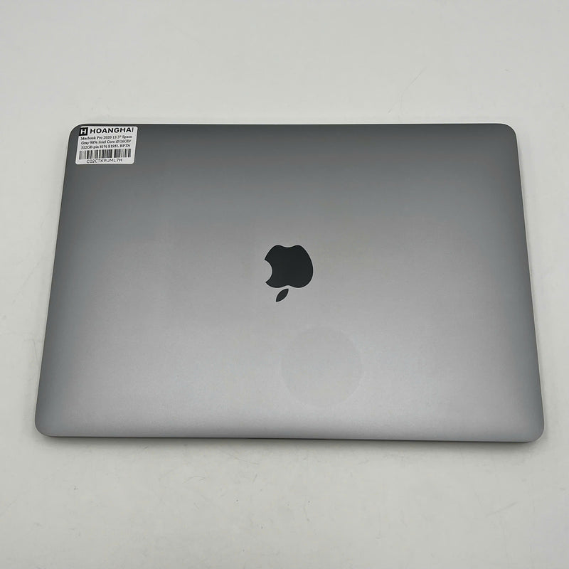 MacBook Pro 2020 13.3in Xám Intel Core i5/ RAM 16GB/ SSD 512GB 98% pin 81% Sạc 195 lần BPTN