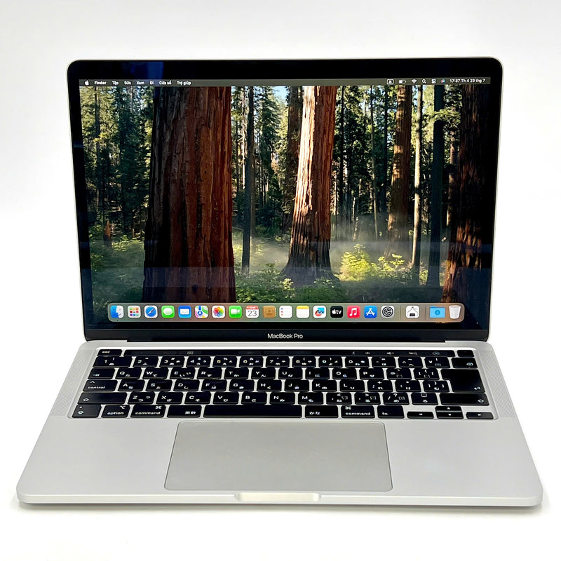 MacBook Pro 2020 13.3in Bạc Intel Core i7/ RAM 16GB/ SSD 512GB 98%pin 85% Sạc 152 lần BPTN (xước viền)