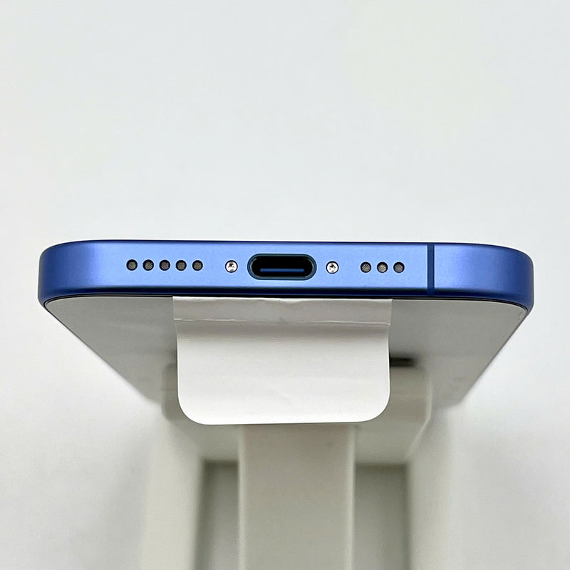 iPhone 16 128GB အပြာရောင် SB မှ 100% International Warranty (SB Sim No) 