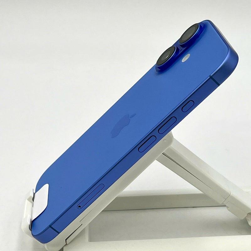 iPhone 16 128GB အပြာရောင် SB မှ 100% International Warranty (SB Sim No) 