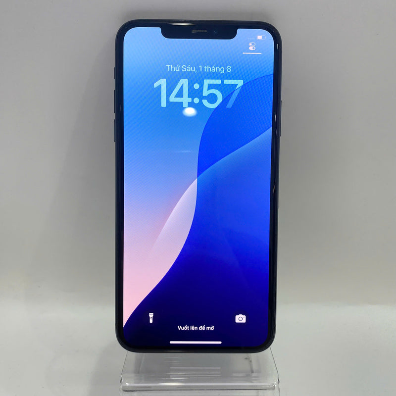 iPhone 11 Pro Max 512GB Xanh Lá  98% pin 86% Máy đã trả hết tiền mạng dùng như Quốc tế Apple (Đốm 1x, xước màn) - HH9068