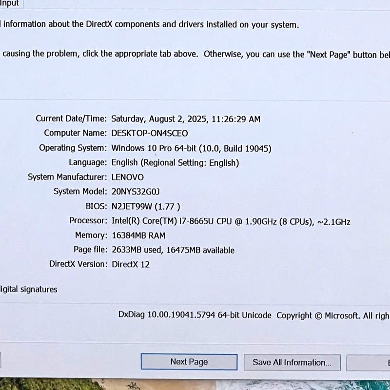 Lenovo Thinkpad T490s 14" i7-8665U/ RAM 16GB/ SSD 256GB BPTN Likenew (Cảm ứng)