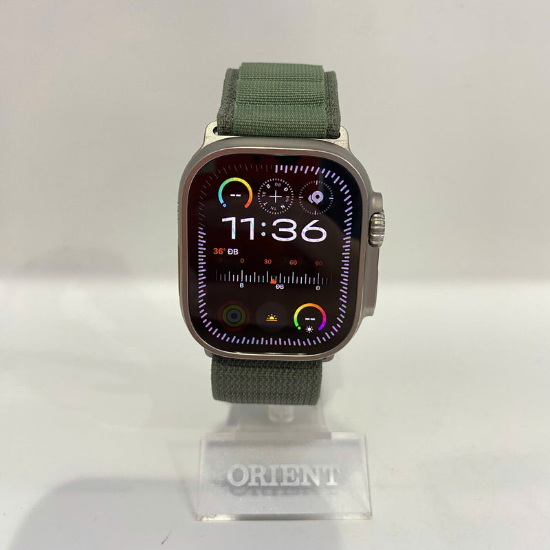 Apple Watch Ultra 49mm 4G+GPS 98% FB Pin 92% Quốc tế Apple Green Alpine Loop (xước viền nhẹ)