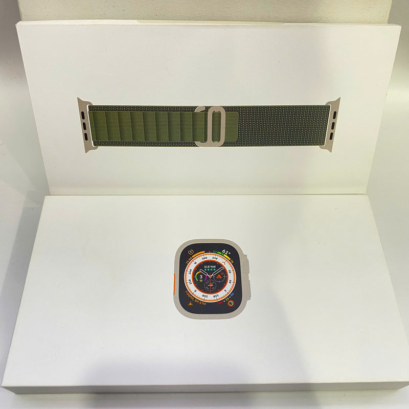 Apple Watch Ultra 49mm 4G+GPS 98% FB Pin 92% Quốc tế Apple Green Alpine Loop (xước viền nhẹ)