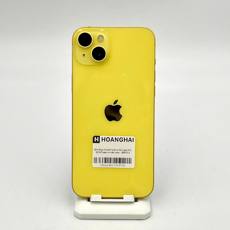 iPhone 14 Plus 512GB Vàng 98% pin 85% Quốc Tế Apple (Màn và viền xước) - HH3910