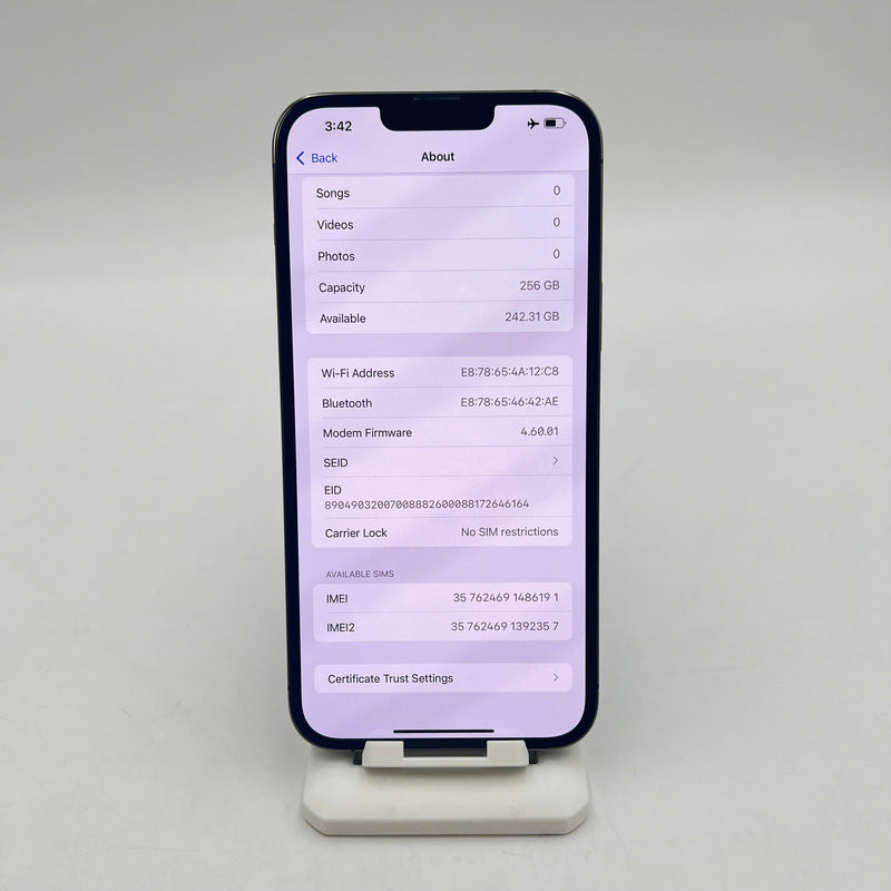 iPhone 13 Pro Max 256GB Đen 98% pin 100% Quốc tế từ SB (Không dùng sim SB - Đã thay pin, đốm 3x, xước viền) - HH6191