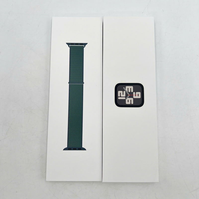 Apple Watch SE 2 40mm GPS Starlight Aluminum Case/Lake Green Sport Loop Nguyên hộp