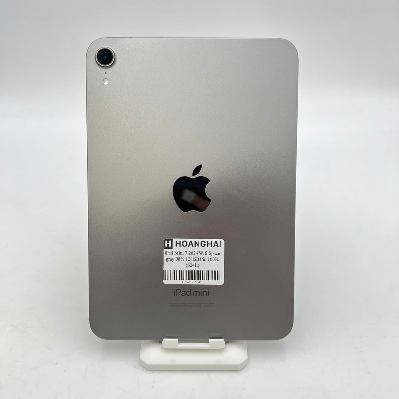 iPad Mini 7 2024 128GB Xám Wifi 98% pin 100% (sạc 24 lần)