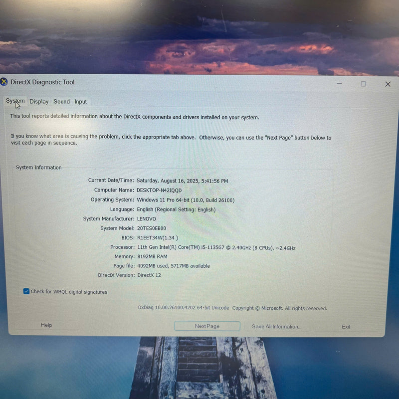 Lenovo Thinkpad E15 Gen 2 15.6" i5 - 1135G7/ RAM 8GB/ SSD 256GB BPTN Likenew