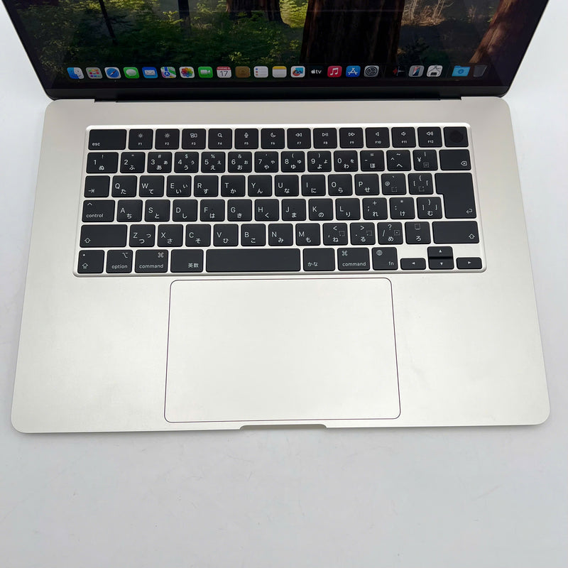 Macbook Air 2024 15.3in Bạc Apple M3/ RAM 16GB/ SSD 256GB 99% pin 100% sạc 12 lần BPTN