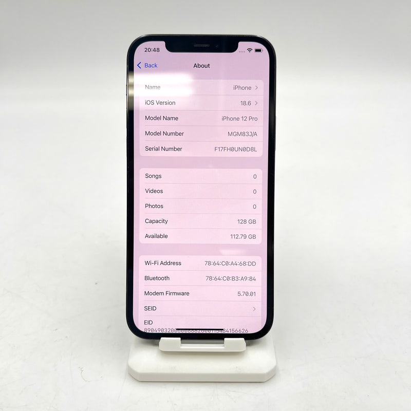 iPhone 12 Pro 128GB Xanh Dương 98% pin 100% Máy đã trả hết tiền mạng dùng như Quốc tế Apple (màn xước nhẹ,ĐTP) - HH9613