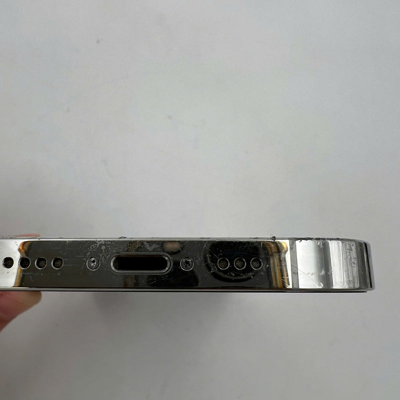 iPhone 12 Pro 128GB Trắng 98% pin 100% Máy đã trả hết tiền mạng dùng như Quốc tế Apple (Đã thay pin, xước viền, xước màn) - HH6140