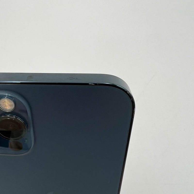 iPhone 12 Pro 128GB Xanh Dương 98% pin 100% Máy đã trả hết tiền mạng dùng như Quốc tế Apple ĐBH (Đã thay pin, màn và viền xước, viền cam xước, đốm 1x) - HH7673