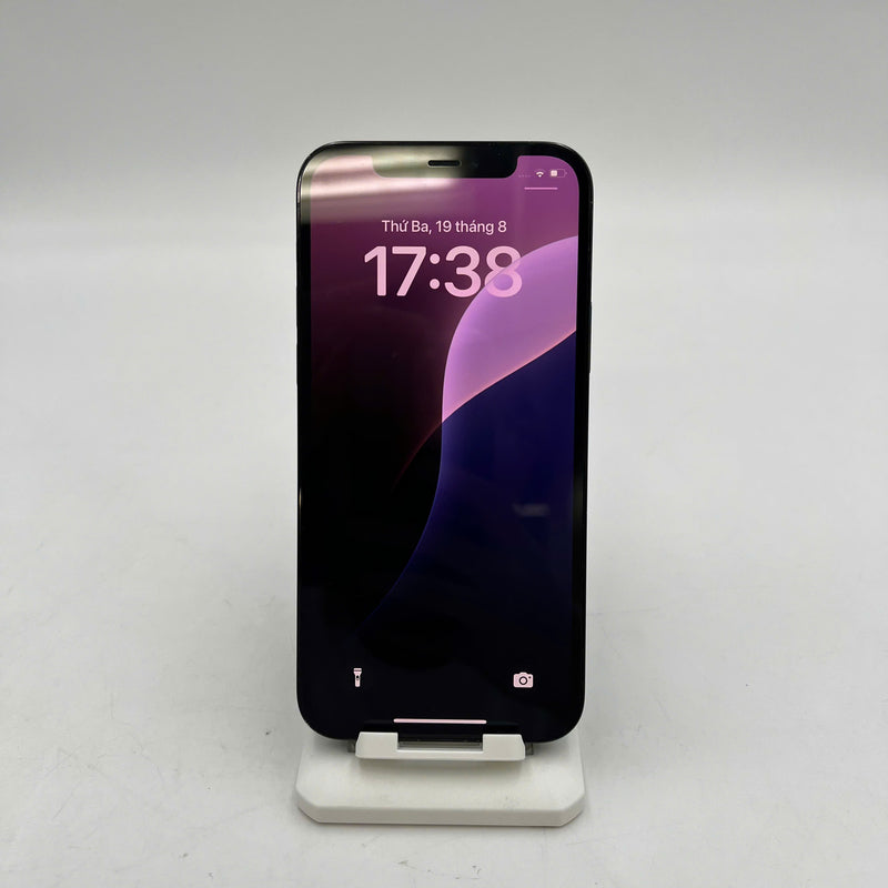 iPhone 12 Pro 128GB Xanh Dương 98% pin 100% Máy đã trả hết tiền mạng dùng như Quốc tế Apple ĐBH (Đã thay pin, màn và viền xước, viền cam xước, đốm 1x) - HH7673
