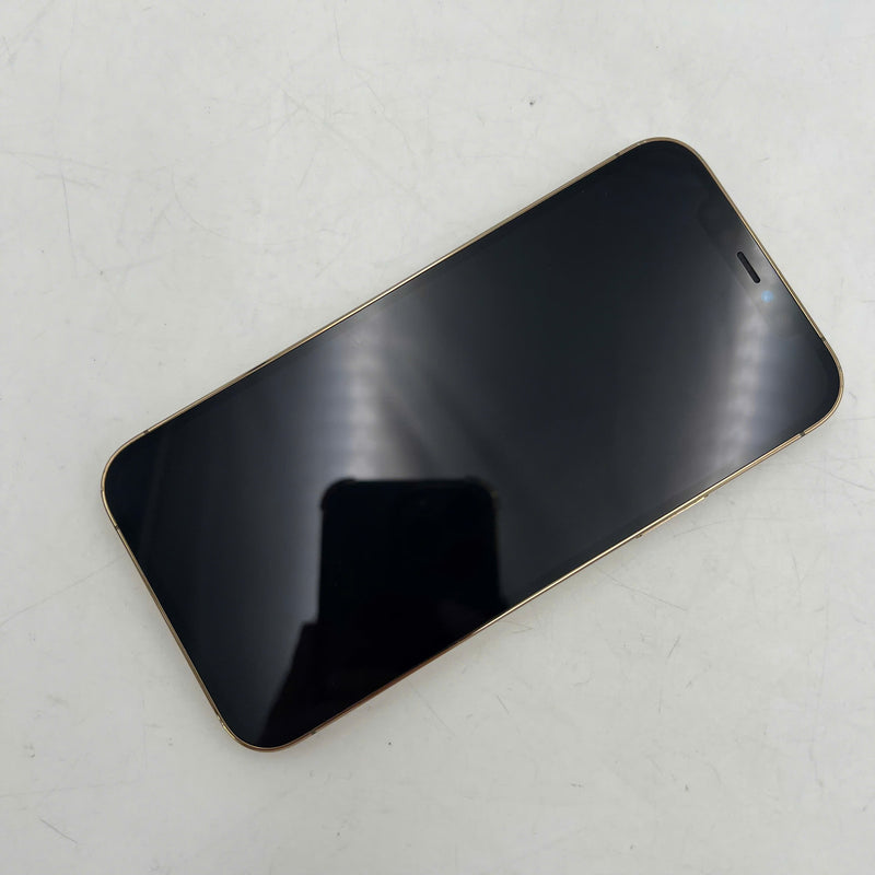 iPhone 12 Pro 256GB Vàng 98% pin 100% Máy đã trả hết tiền mạng dùng như Quốc tế Apple (Đã thay pin, đốm 1x, sứt viền) - HH7337